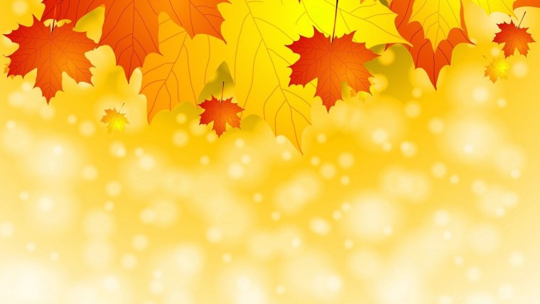 Осенний фон горизонтальный