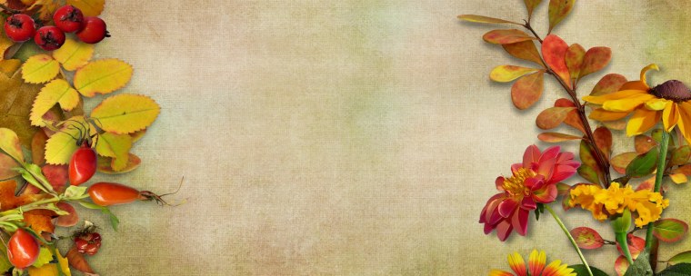 Орнамент осенние листья