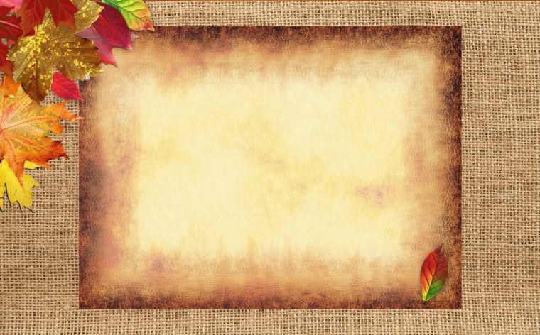 Осенние листья фон