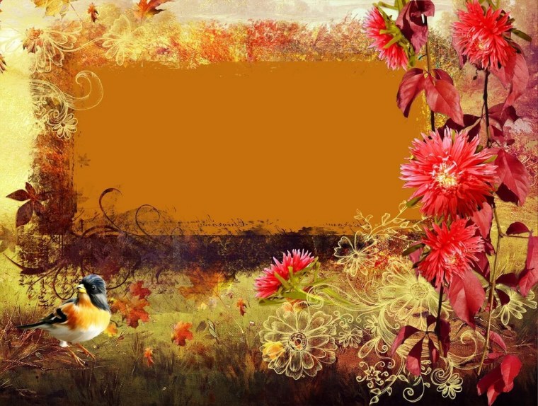 Осенний фон для презентации