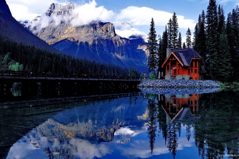 Фахверк Швейцария горы озеро лес