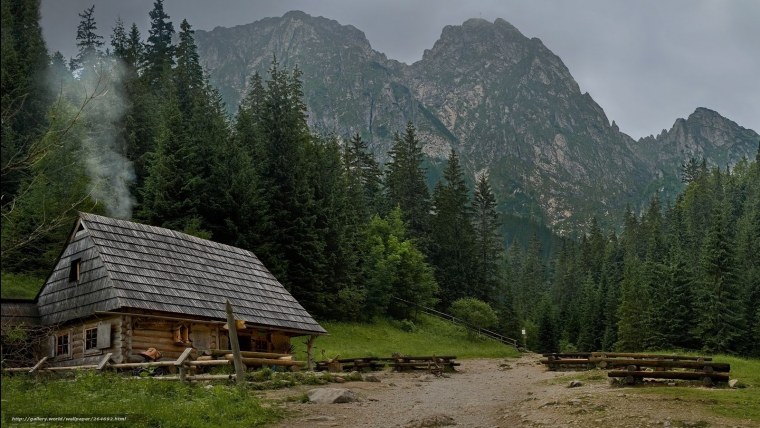 Алтай Хижина горный Алтай