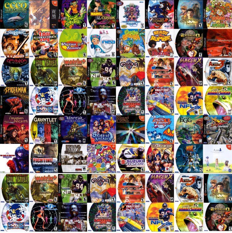 Сега Дримкаст игры