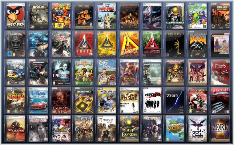 Значки компьютерных игр