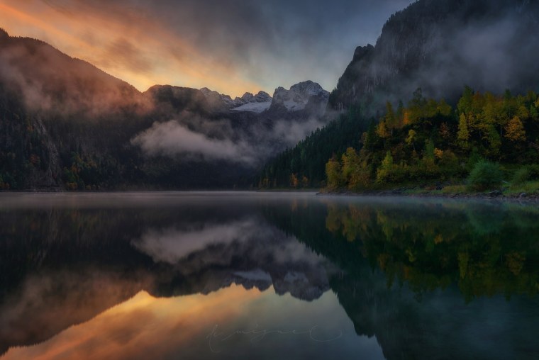 Горы в тумане