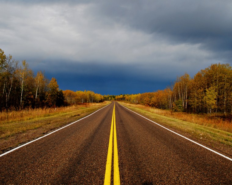 Пейзаж с дорогой