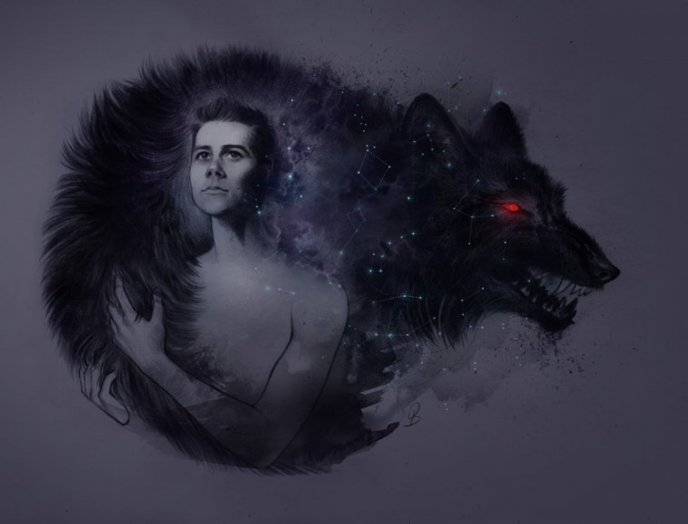 Сериал Волчонок Дерек заставка