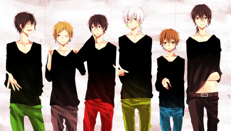 Мужские аниме персонажи