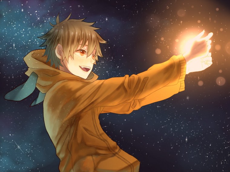 Аниме мальчик Кидзуна