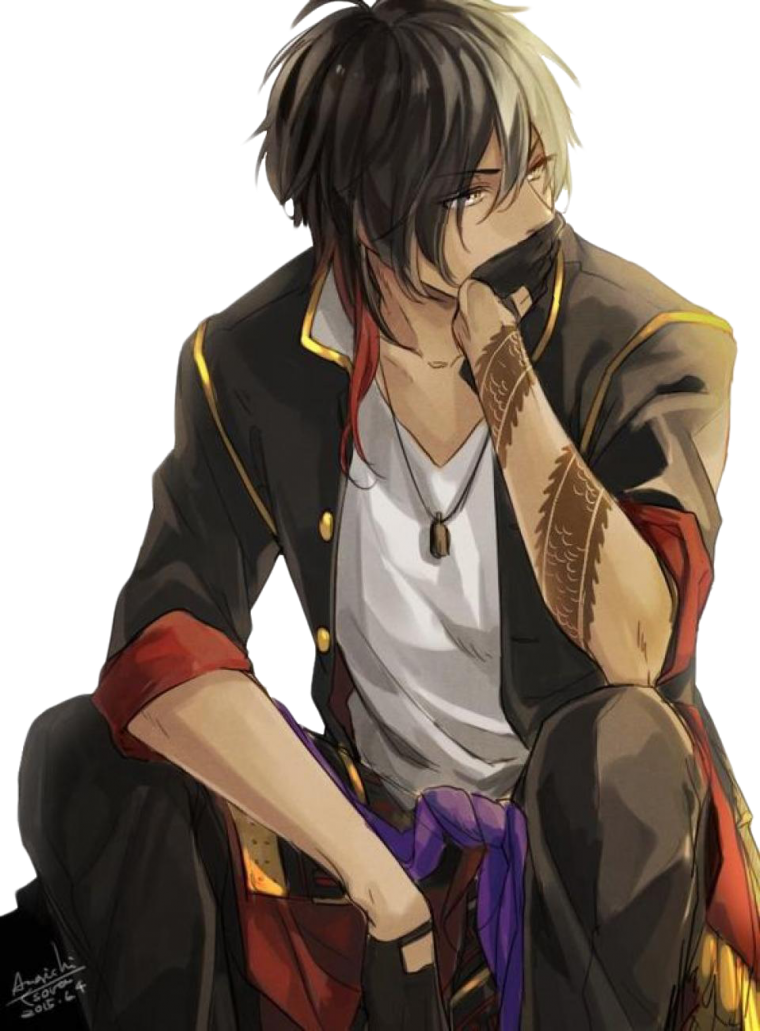 Аниме парни красивые