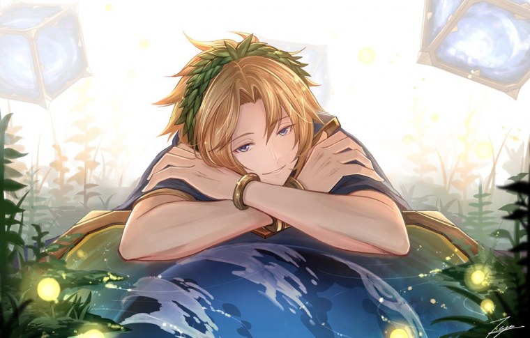 Пафосные аниме парни