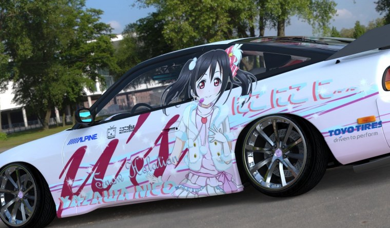 Nissan Silvia s13 Itasha