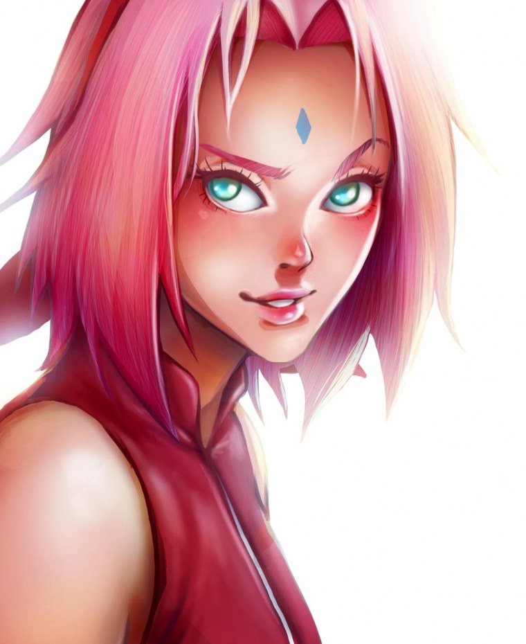 Сакура Харуно арт современная