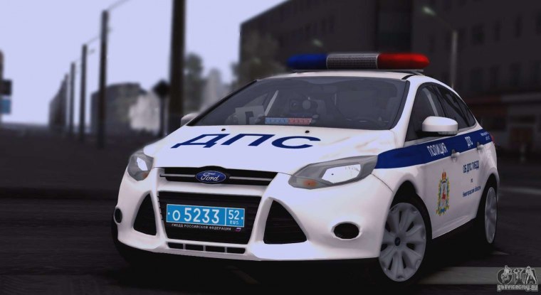 Красивая машина ДПС