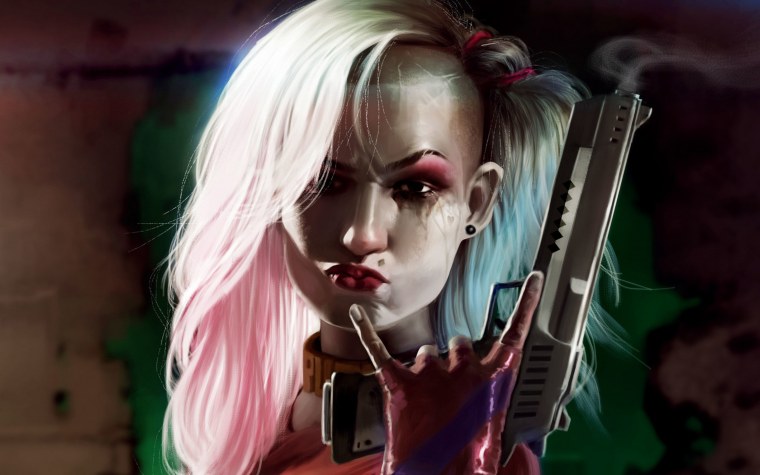 Харли Квинн блондинка