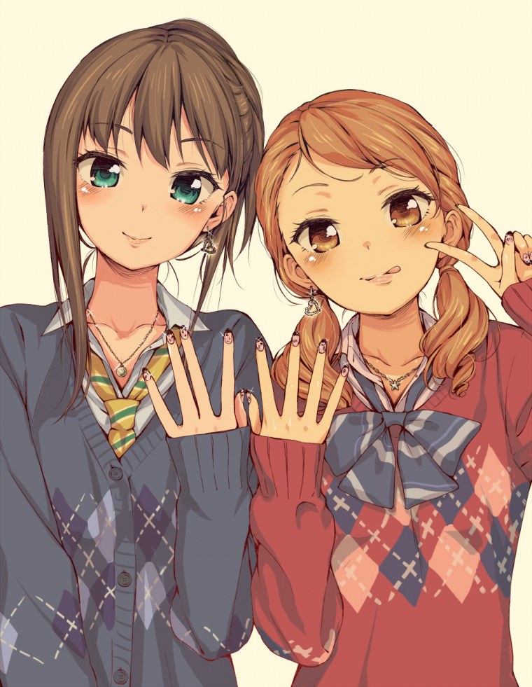 Аниме идолмастер близняшки