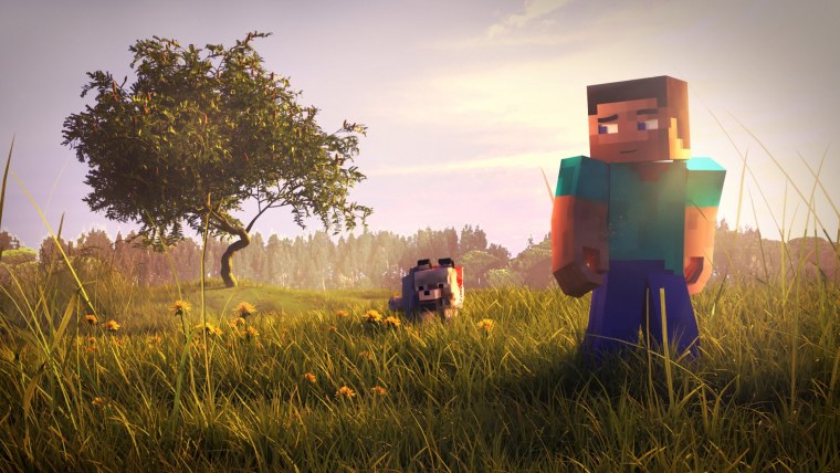 Красивые обои с МАЙНКРАФТОМ