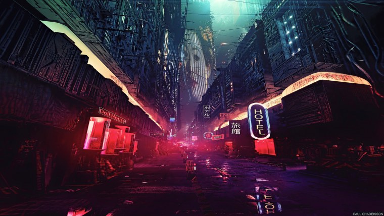 Cyberpunk 2077 Arts улица