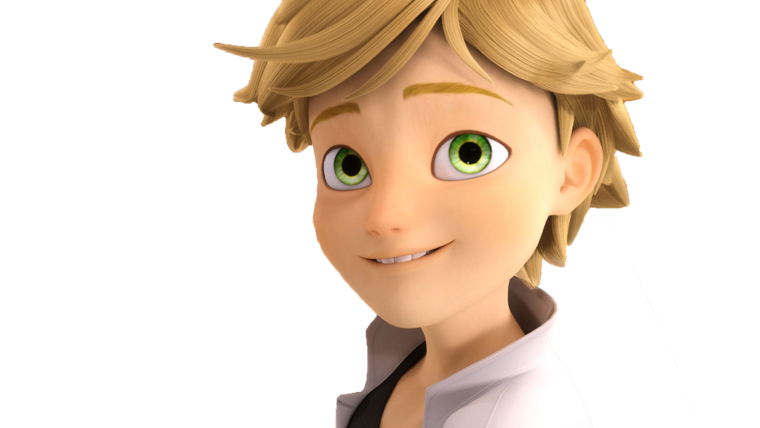 Маринетт и Адриан аниме