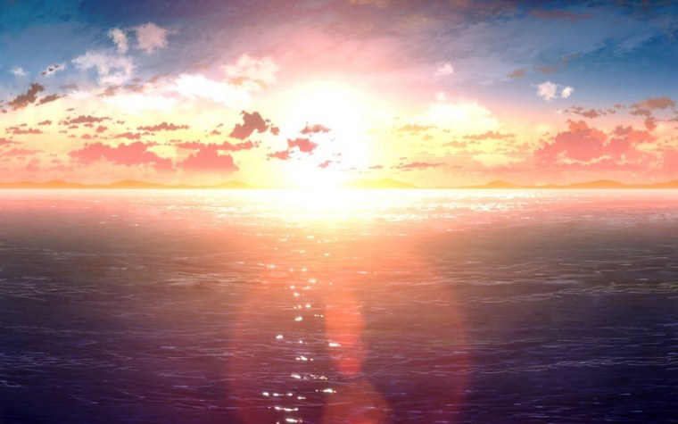 Аниме пляж кафе