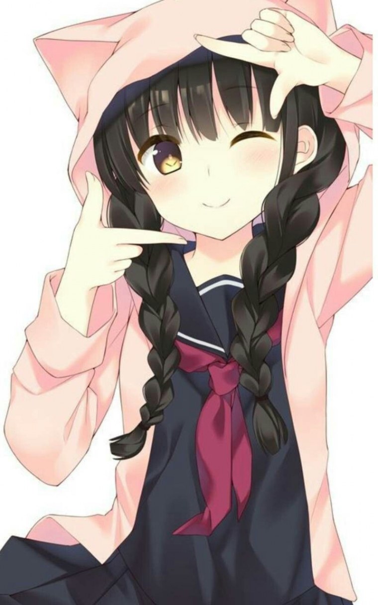 Аниме девушки милые