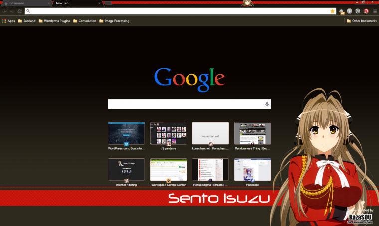 Google Chrome тян