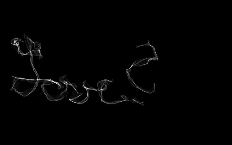 Налпеси на чёрном фоне