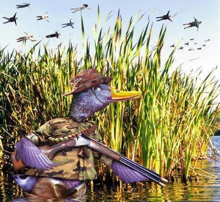 Охота на гуся в Липецкой области 2020