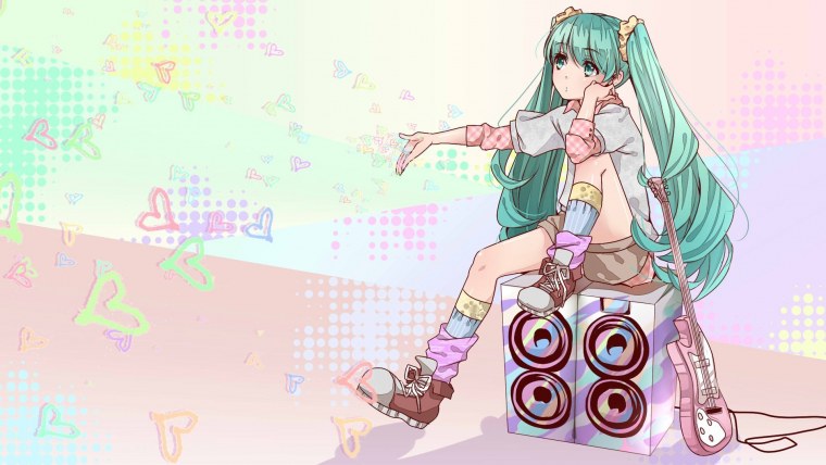 Аниме обои с Хацуне Мику