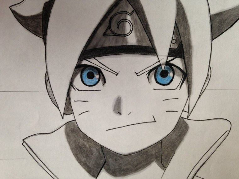 Наруто срисовка по этапно