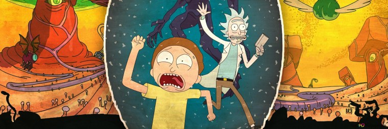 Рик и Морти Постер 4к