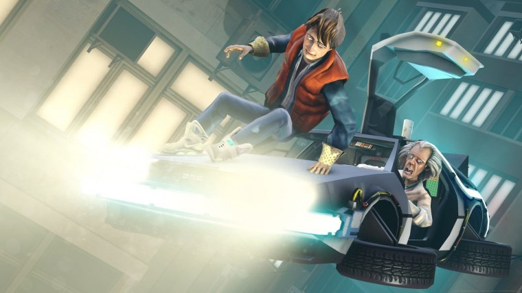 Тардис и Делориан