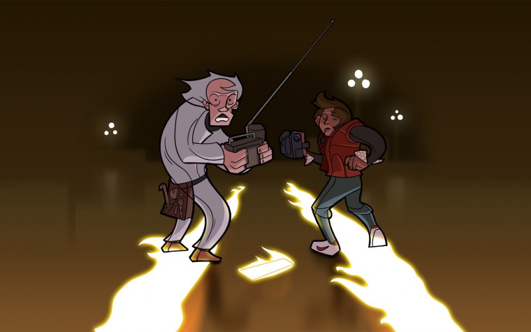 Назад в будущее игра 1985