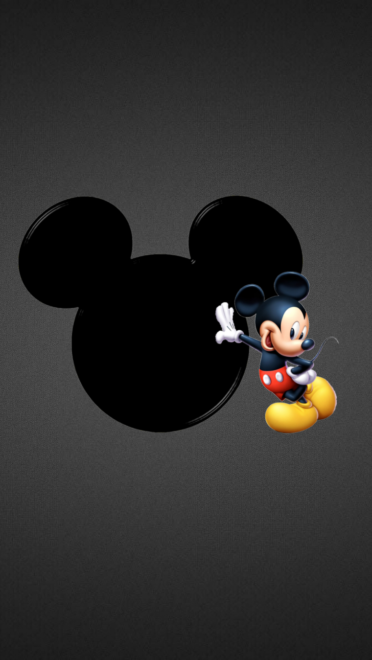 Фон с микимаусами