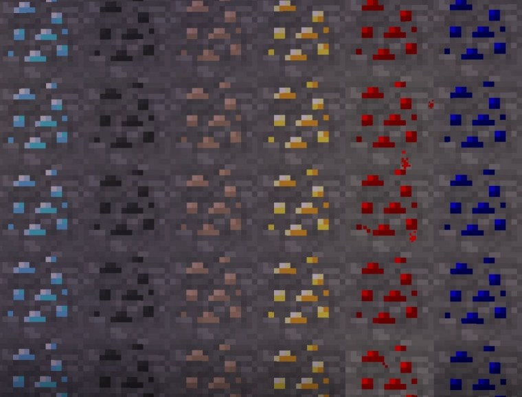 Железная руда из МАЙНКРАФТА 1.17