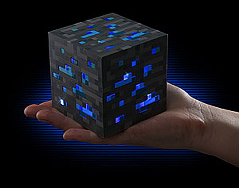 Блок Minecraft алмазная руда