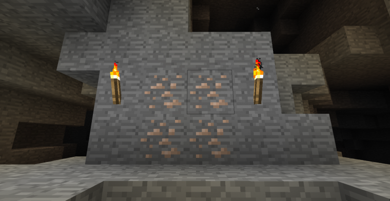 Железо руда майнкрафт