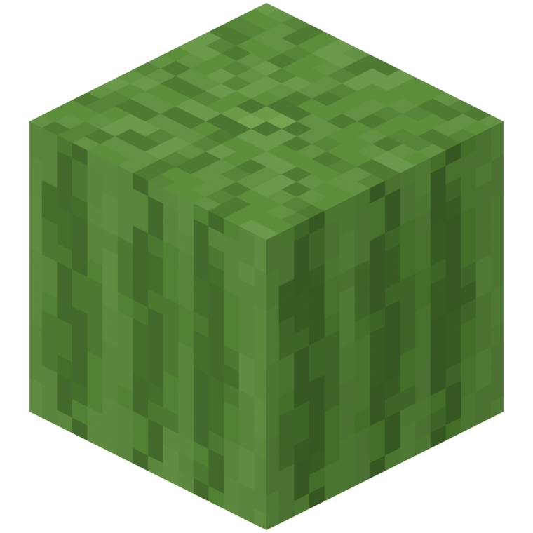 Зелёный сухой бетон майнкрафт