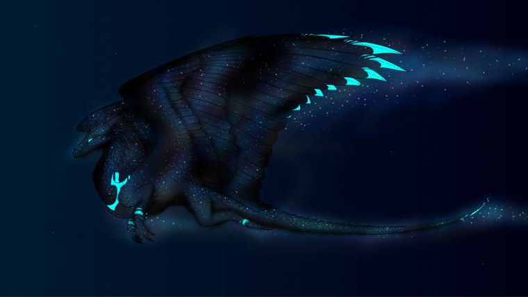 Фиолетовый дракон молний