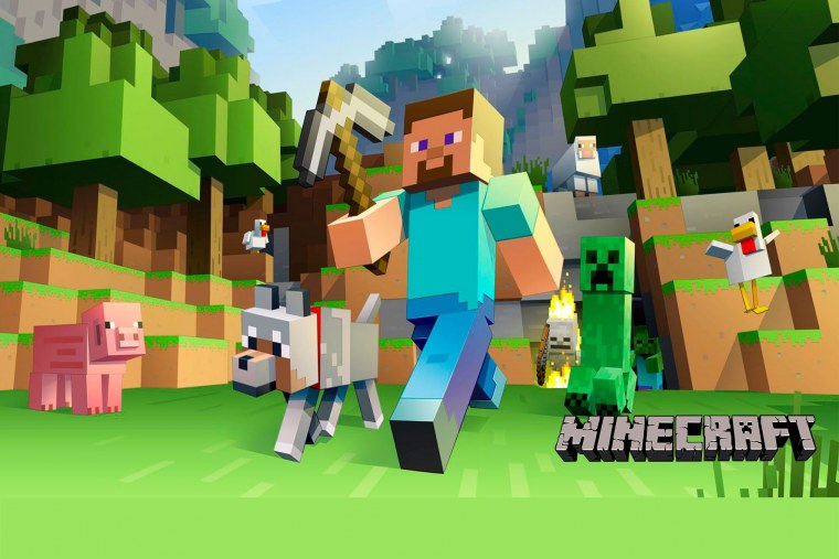 Фон майнкрафт для печати