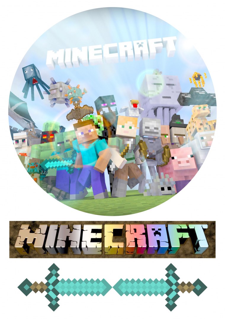 Блоки из МАЙНКРАФТА