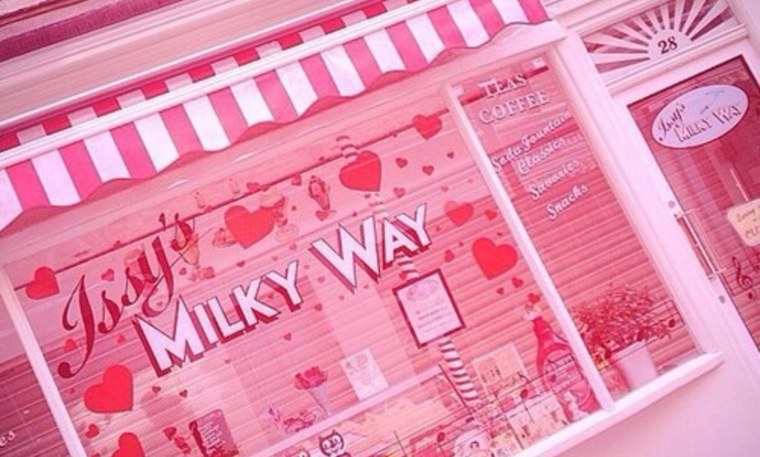 Постер розовый