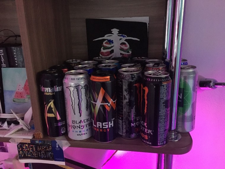 Эстетика Энергетиков Монстер фиолетовый