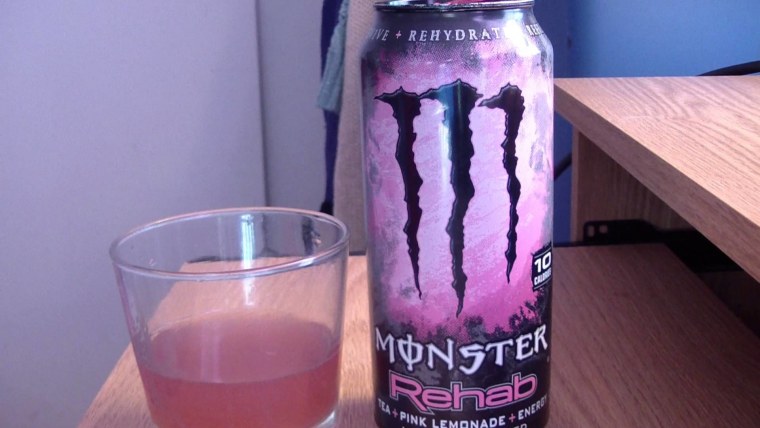 Блэк монстр Энергетик розовый