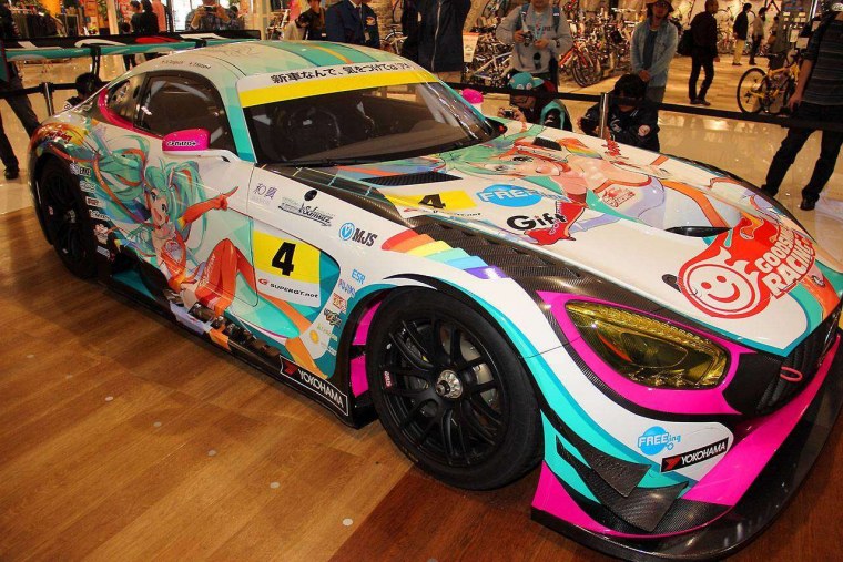 Mercedes AMG gt3 Miku