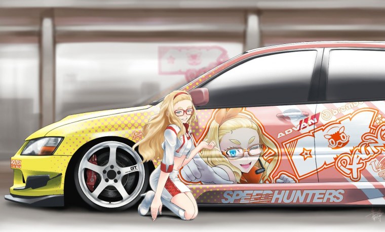 Toyota Supra anime