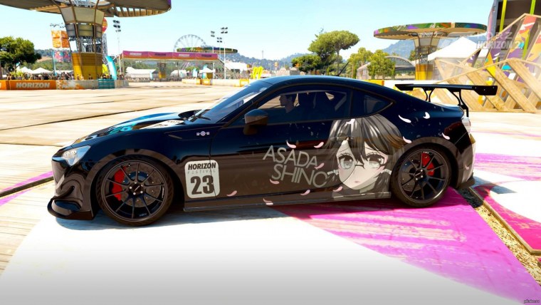 Спорткар аниме