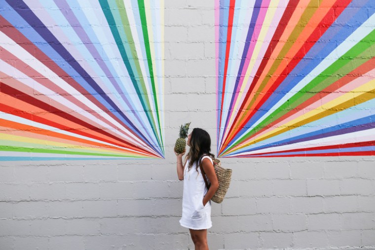 Обои оригинальные с радугой