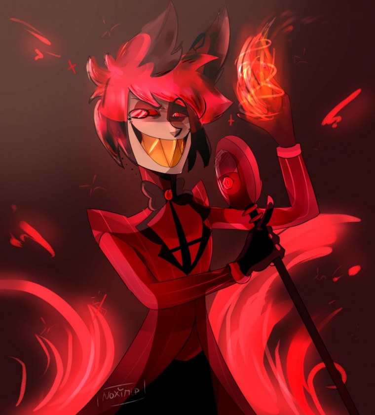 Отель ХАЗБИН Аластор аниме