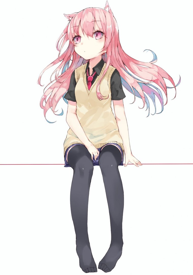 Аниме тянки сидят